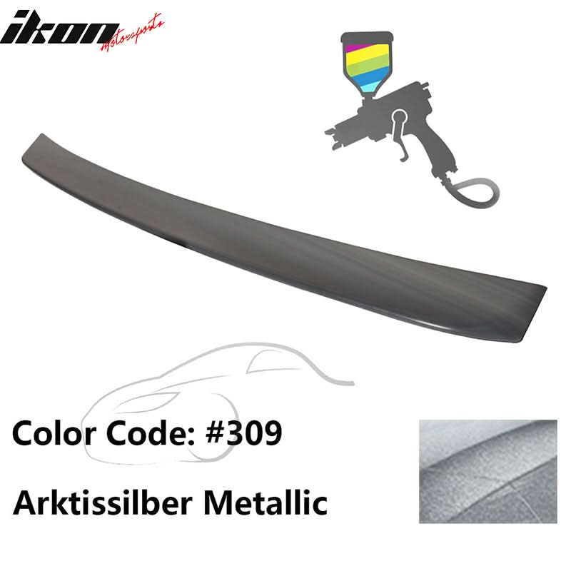 2000-2006 BMW E53 X5 SUV Euro Style Black Rear Roof Window Spoiler ABS