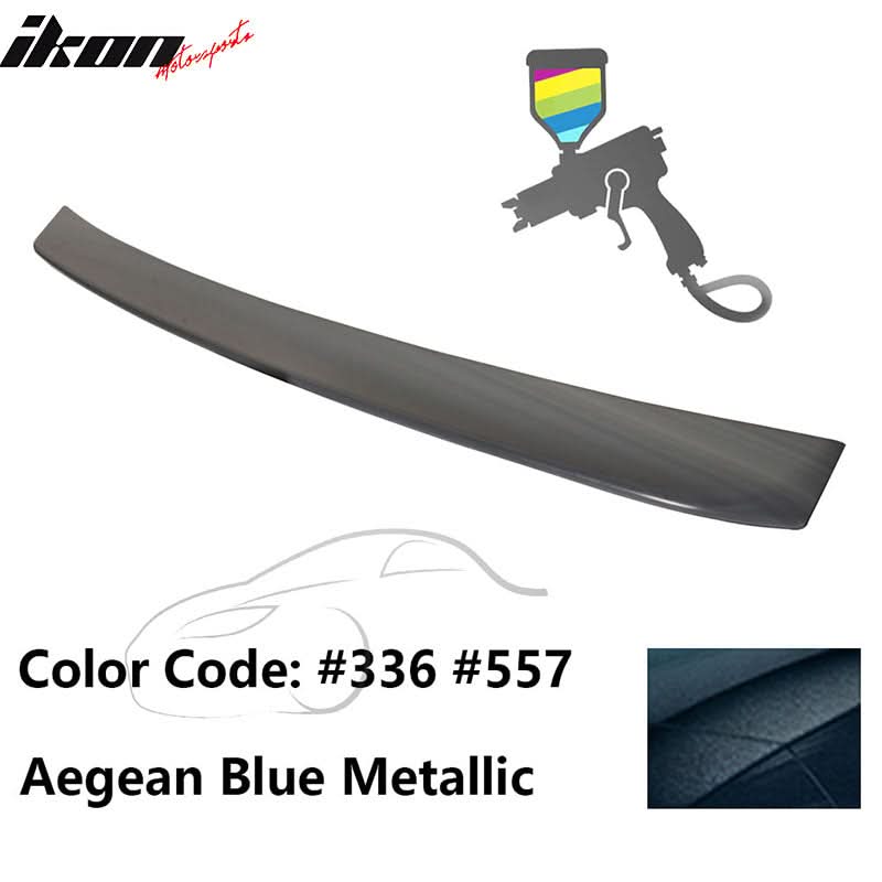 2000-2006 BMW E53 X5 SUV Euro Style Black Rear Roof Window Spoiler ABS