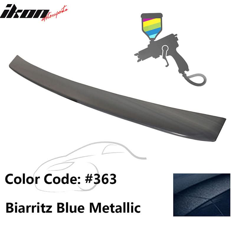 2000-2006 BMW E53 X5 SUV Euro Style Black Rear Roof Window Spoiler ABS