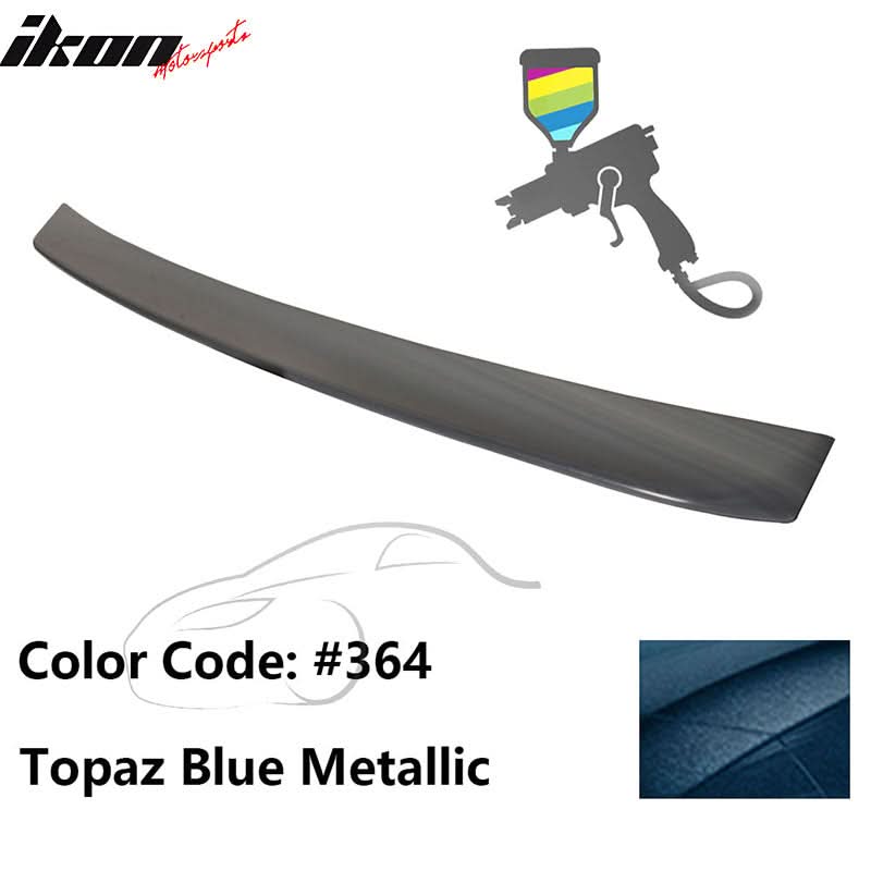 2000-2006 BMW E53 X5 SUV Euro Style Black Rear Roof Window Spoiler ABS
