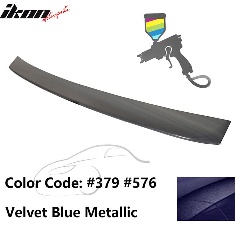 2000-2006 BMW E53 X5 SUV Euro Style Black Rear Roof Window Spoiler ABS