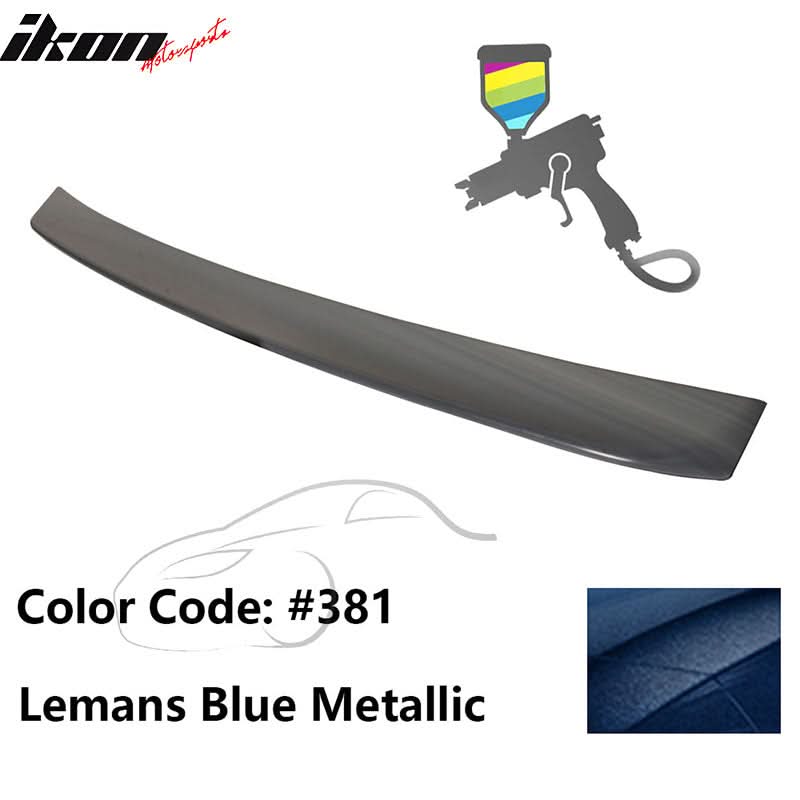 2000-2006 BMW E53 X5 SUV Euro Style Black Rear Roof Window Spoiler ABS
