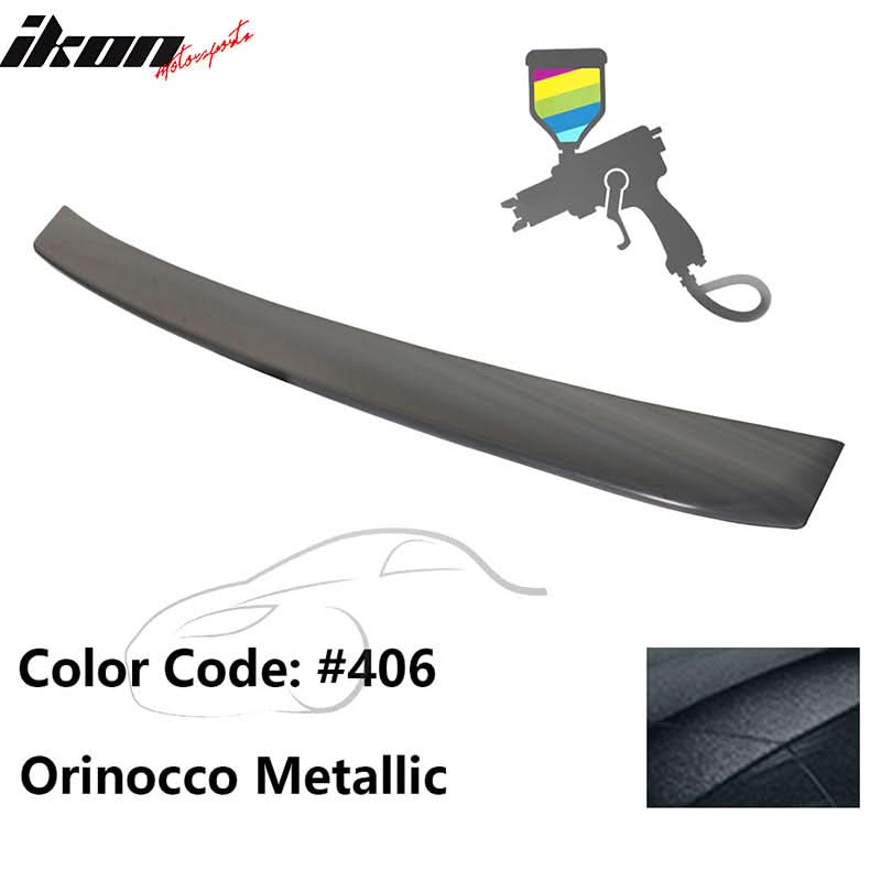 2000-2006 BMW E53 X5 SUV Euro Style Black Rear Roof Window Spoiler ABS