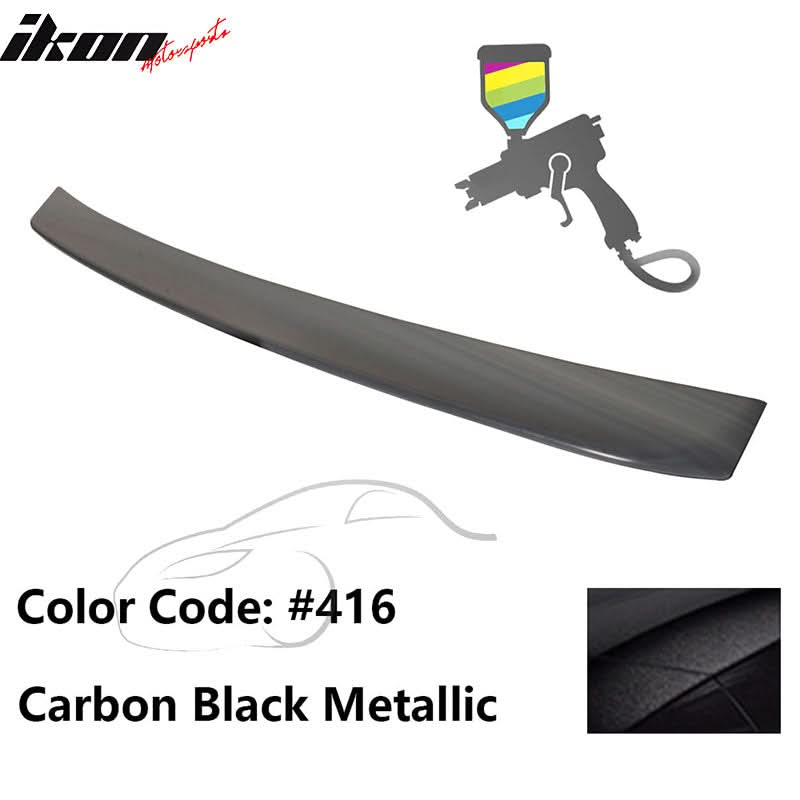 2000-2006 BMW E53 X5 SUV Euro Style Black Rear Roof Window Spoiler ABS