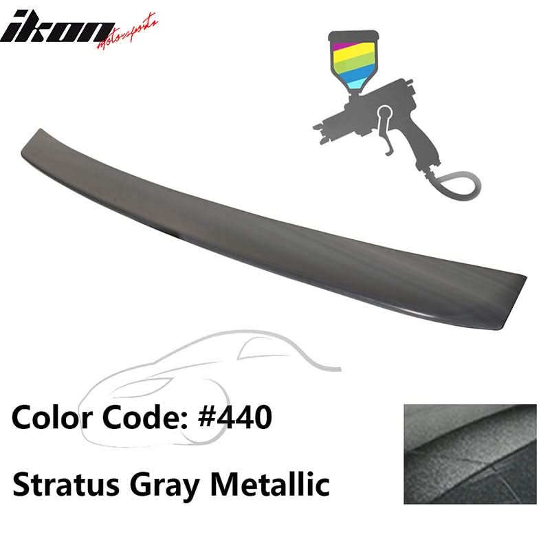 2000-2006 BMW E53 X5 SUV Euro Style Black Rear Roof Window Spoiler ABS