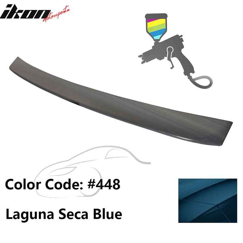 2000-2006 BMW E53 X5 SUV Euro Style Black Rear Roof Window Spoiler ABS
