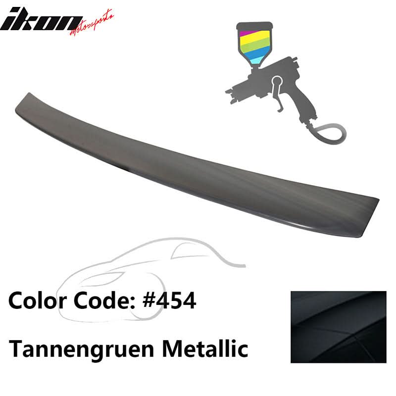 2000-2006 BMW E53 X5 SUV Euro Style Black Rear Roof Window Spoiler ABS