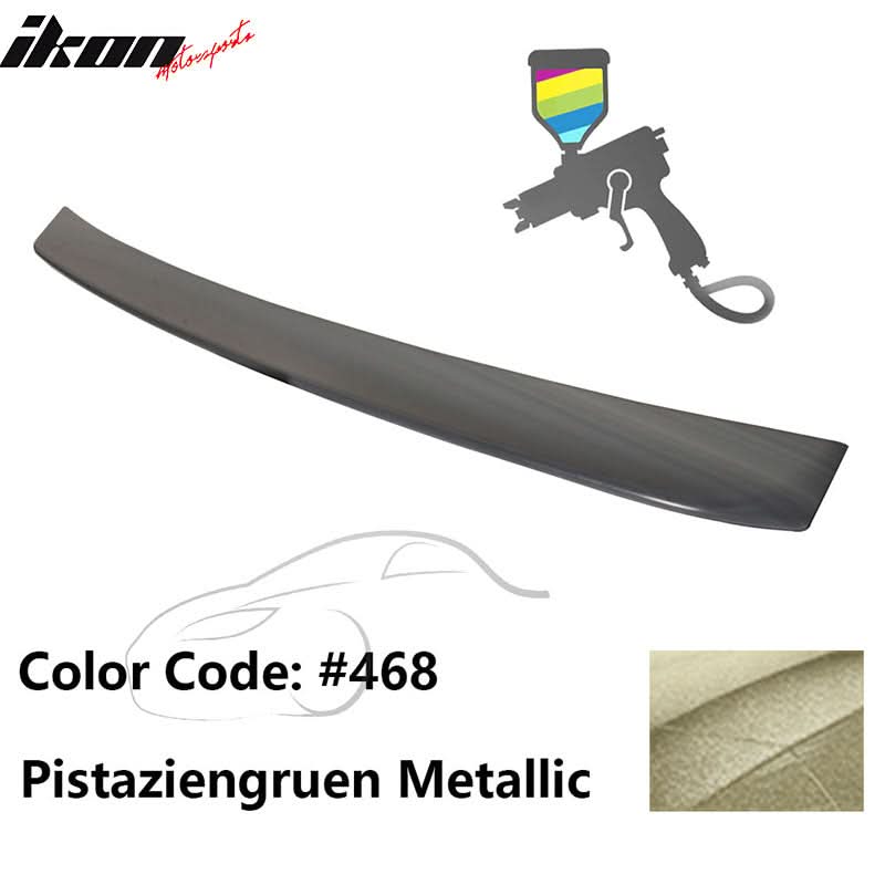 2000-2006 BMW E53 X5 SUV Euro Style Black Rear Roof Window Spoiler ABS