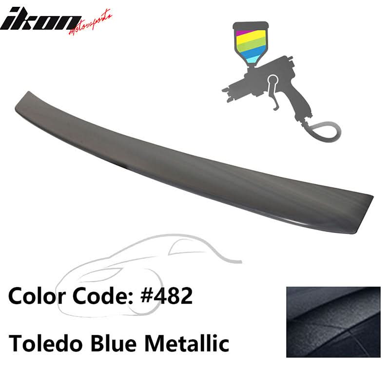 2000-2006 BMW E53 X5 SUV Euro Style Black Rear Roof Window Spoiler ABS