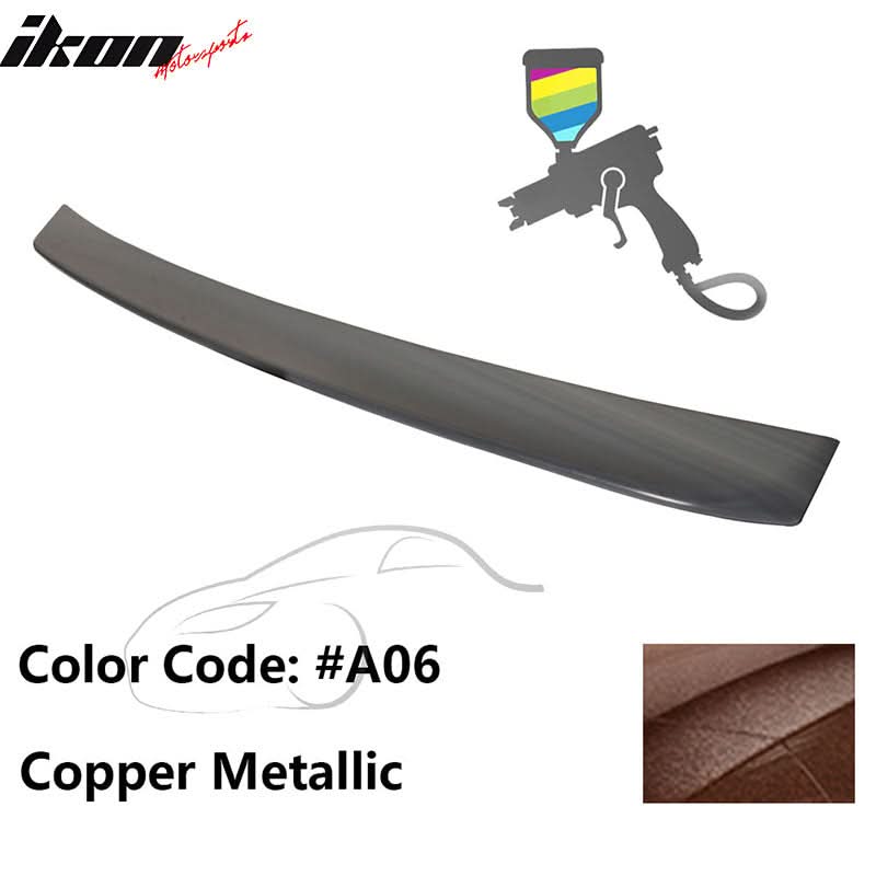2000-2006 BMW E53 X5 SUV Euro Style Black Rear Roof Window Spoiler ABS