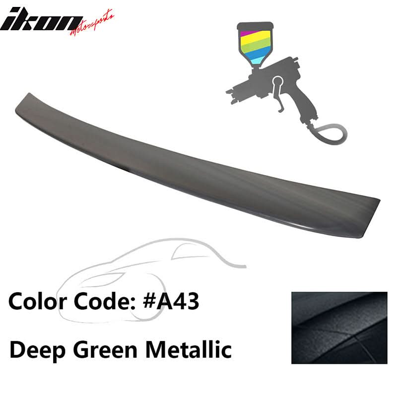 2000-2006 BMW E53 X5 SUV Euro Style Black Rear Roof Window Spoiler ABS