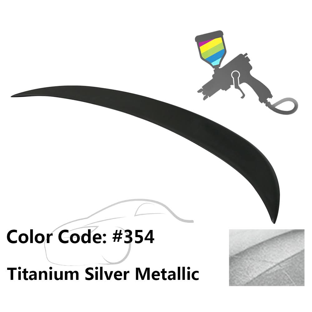 2004-2008 BMW E63 6 Series Coupe V Style Trunk Spoiler ABS