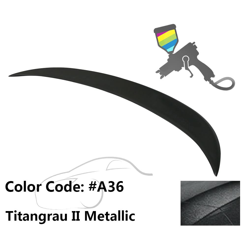 2004-2008 BMW E63 6 Series Coupe V Style Trunk Spoiler ABS