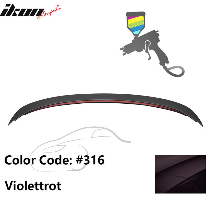 2006-2011 BMW 3-Series E90 4-Door Sedan Trunk Spoiler ABS