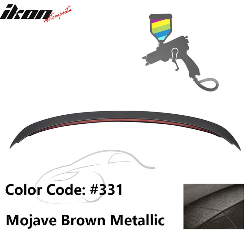 2006-2011 BMW 3-Series E90 4-Door Sedan Trunk Spoiler ABS