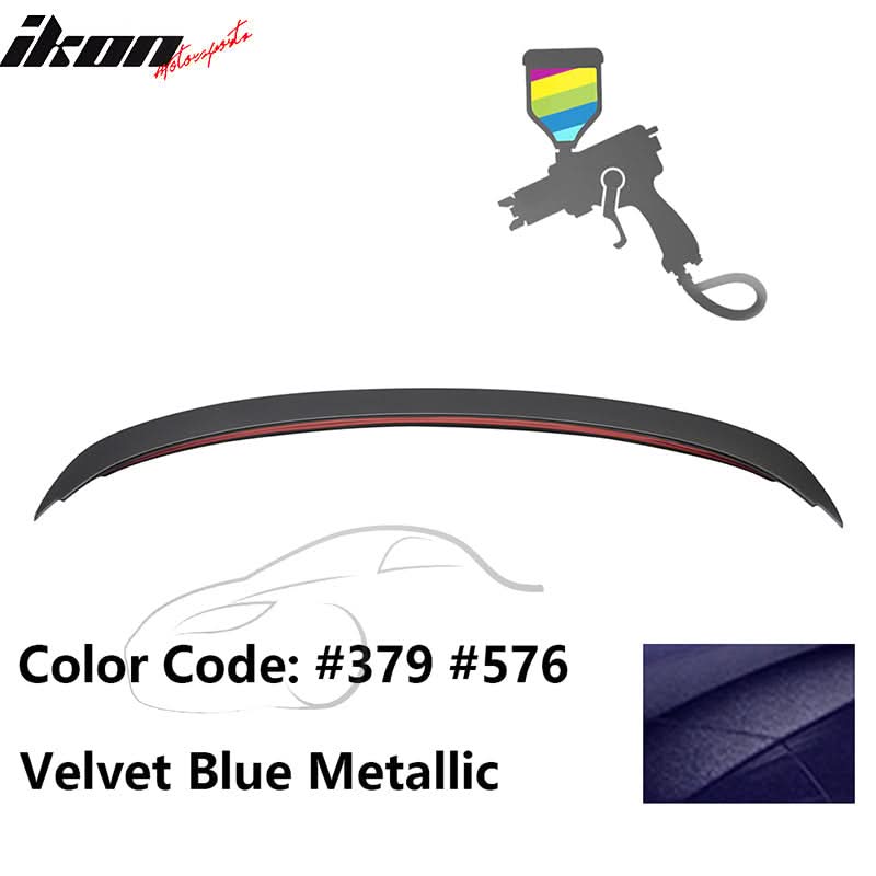 2006-2011 BMW 3-Series E90 4-Door Sedan Trunk Spoiler ABS