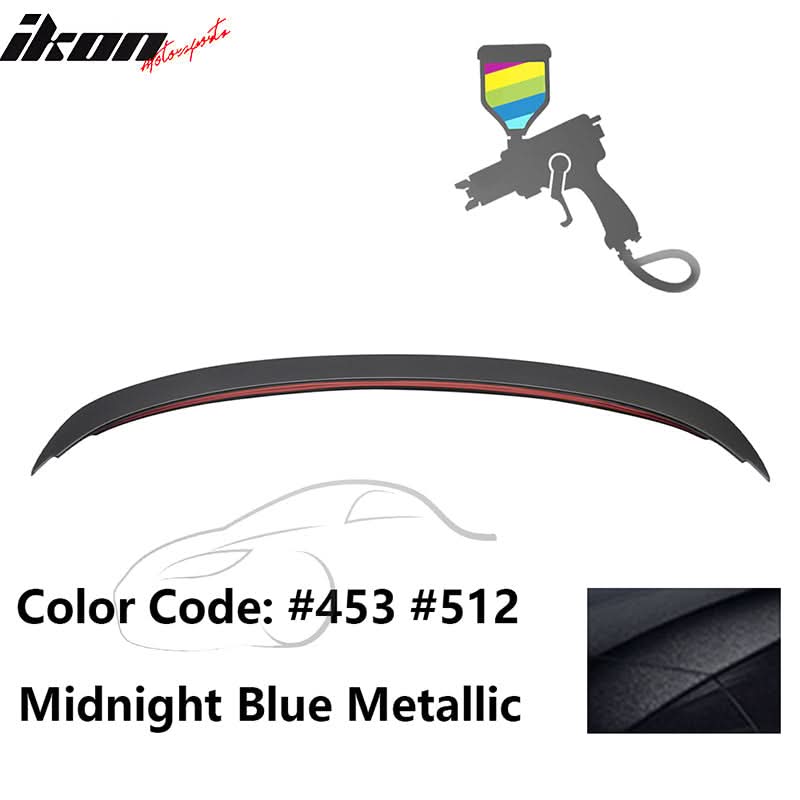 2006-2011 BMW 3-Series E90 4-Door Sedan Trunk Spoiler ABS