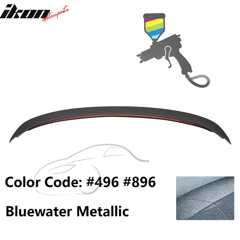 2006-2011 BMW 3-Series E90 4-Door Sedan Trunk Spoiler ABS
