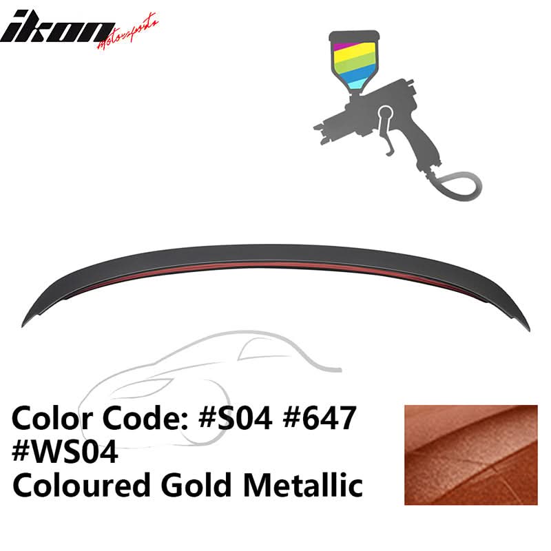 2006-2011 BMW 3-Series E90 4-Door Sedan Trunk Spoiler ABS