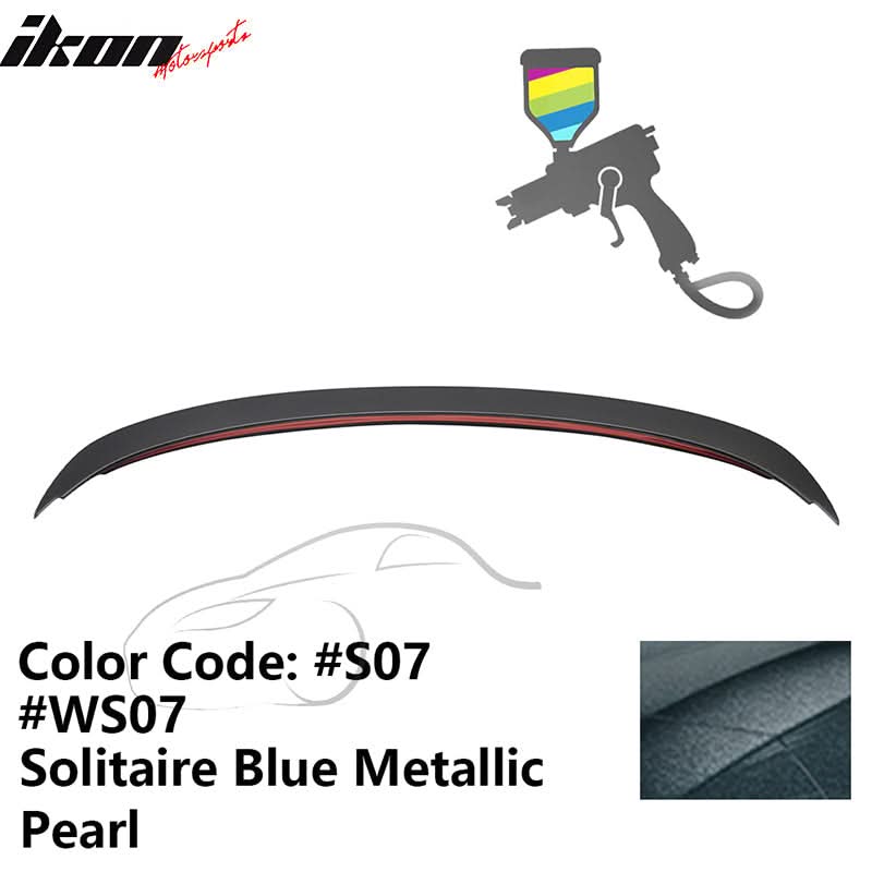 2006-2011 BMW 3-Series E90 4-Door Sedan Trunk Spoiler ABS