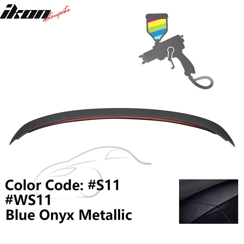 2006-2011 BMW 3-Series E90 4-Door Sedan Trunk Spoiler ABS