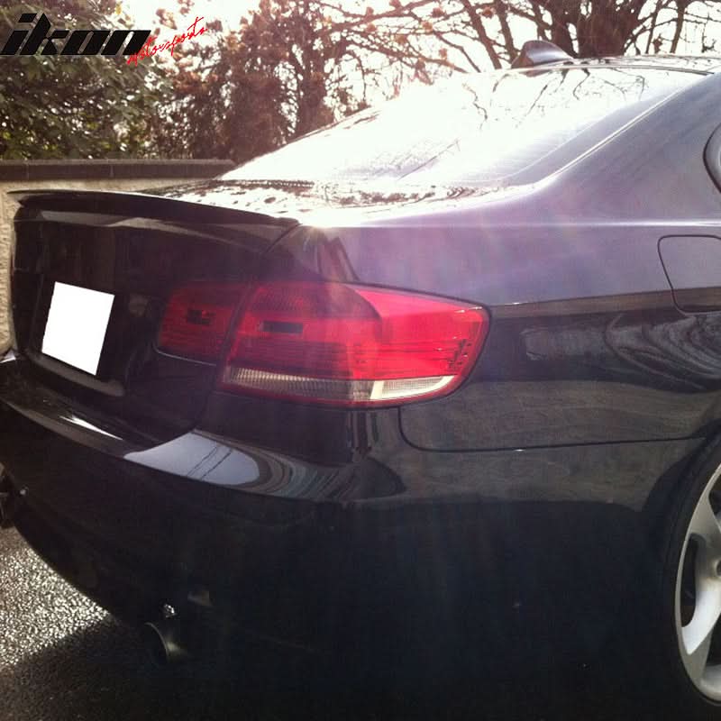 2007-2013 BMW E92 325i 328i M3 Performance Trunk Spoiler #668 Black