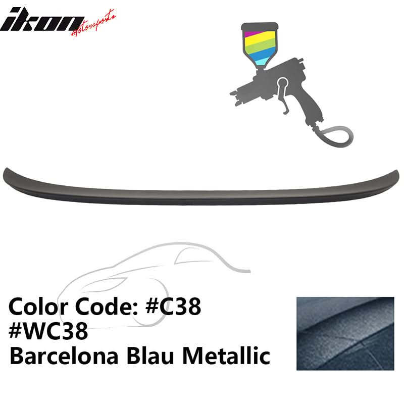 2012-2019 BMW F13 6 Series F06 Gran Coupe M6 Trunk Spoiler Wing ABS