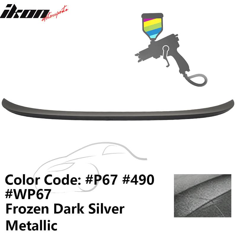 2012-2019 BMW F13 6 Series F06 Gran Coupe M6 Trunk Spoiler Wing ABS