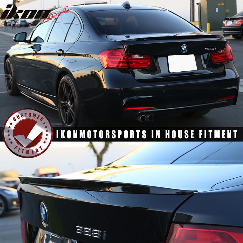 2012-2018 BMW F30 Sedan Performance Rear Trunk Spoiler Wing Lip