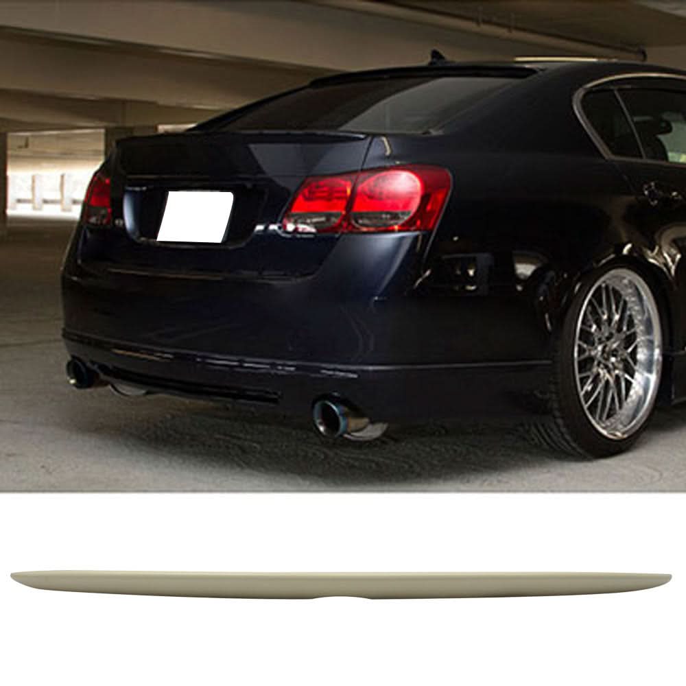 For 06-12 Lexus GS350 GS450 OE UnABS Trunk Spoiler