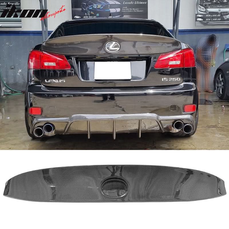 2006-2013 Lexus IS250 IS350 ISF Sedan Saloon Rear Spoiler Wing