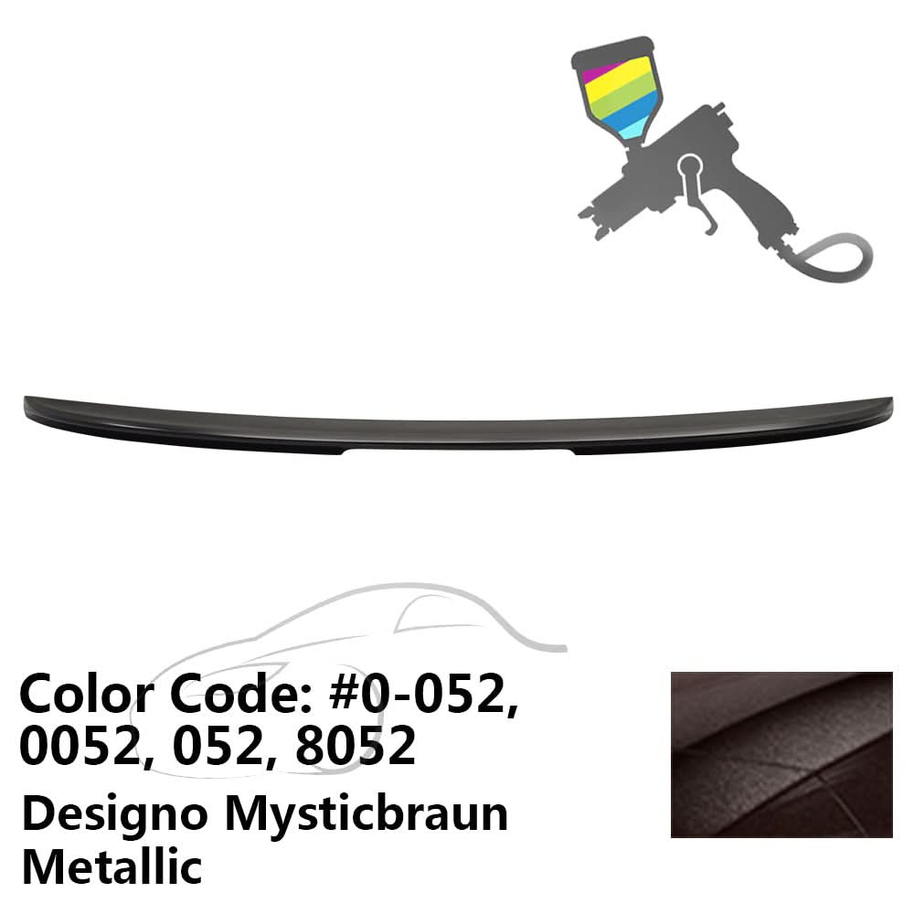2003-2011 Mercedes Benz SL-Class R230 Rear Trunk Spoiler ABS