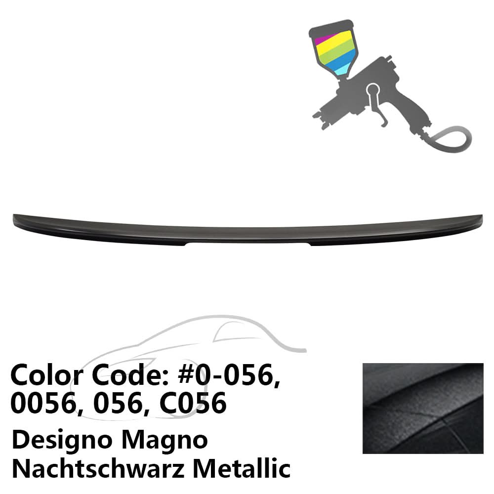 2003-2011 Mercedes Benz SL-Class R230 Rear Trunk Spoiler ABS