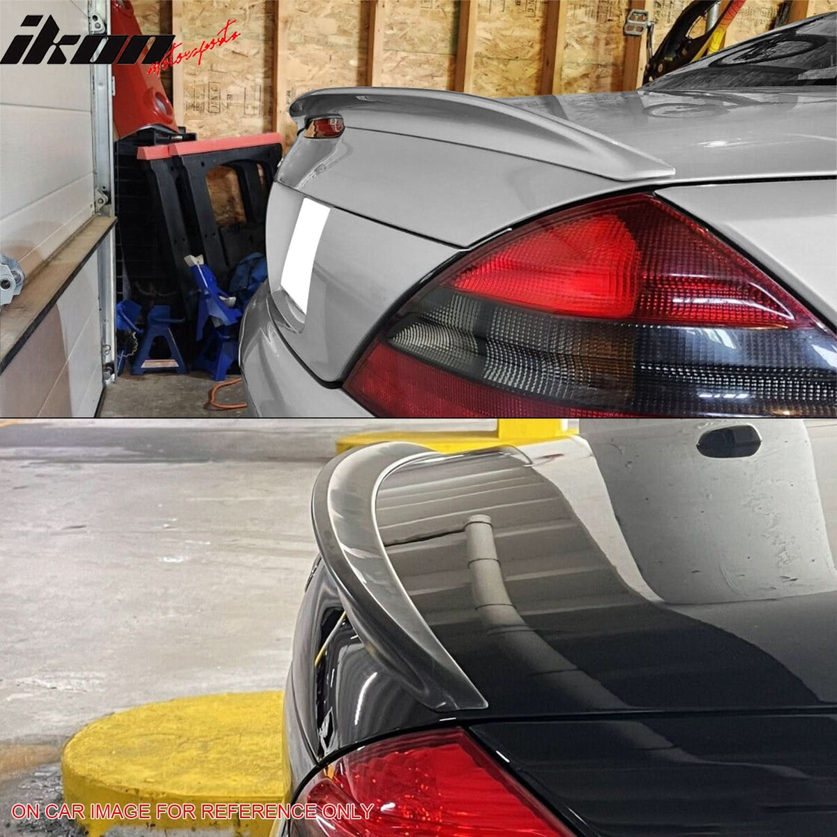 2003-2011 Mercedes Benz SL-Class R230 Rear Trunk Spoiler ABS