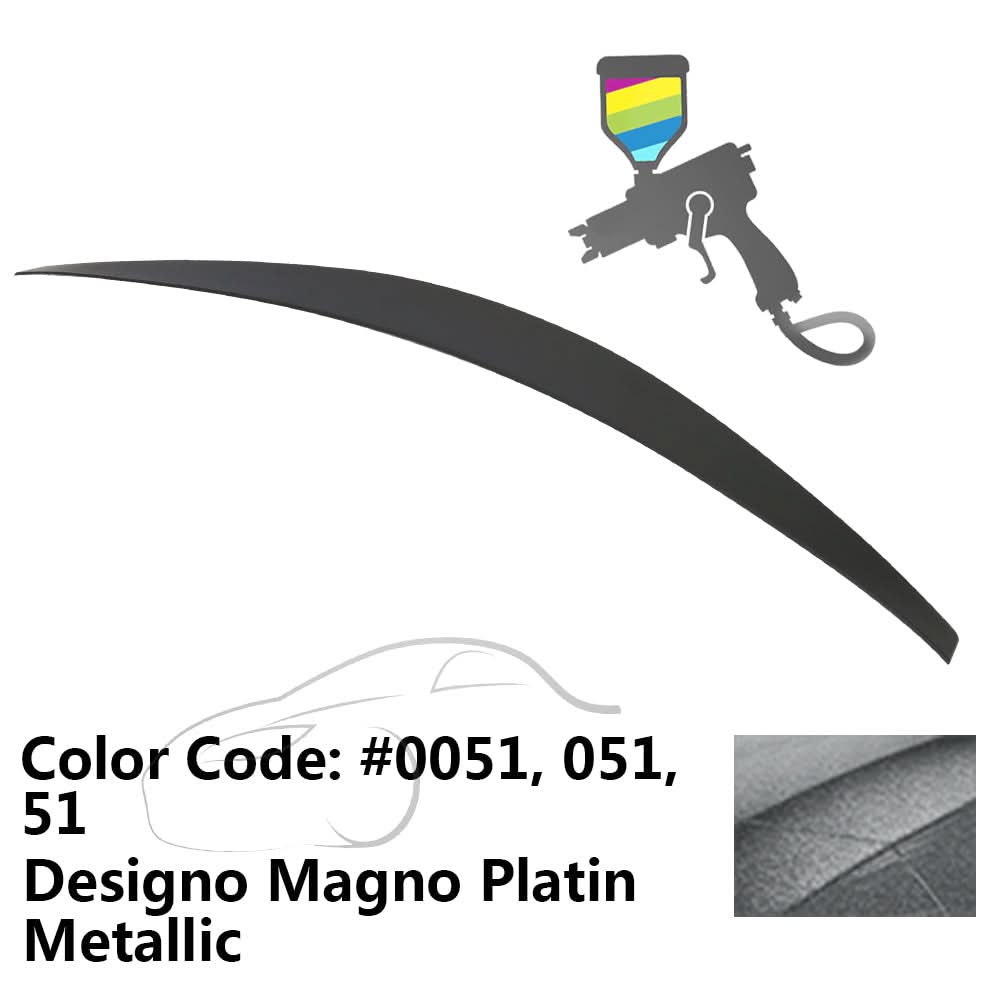 2008-2014 Mercedes Benz C-Class W204 IKON Style Trunk Spoiler ABS