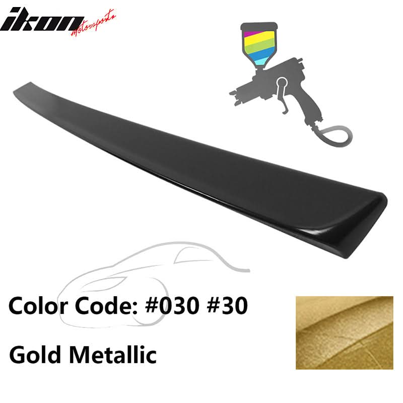 1995-2001 Mercedes Benz W210 Sedan ABT Style Rear Trunk Spoiler ABS