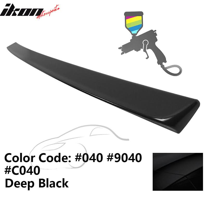 1995-2001 Mercedes Benz W210 Sedan ABT Style Rear Trunk Spoiler ABS