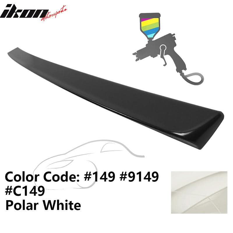 1995-2001 Mercedes Benz W210 Sedan ABT Style Rear Trunk Spoiler ABS