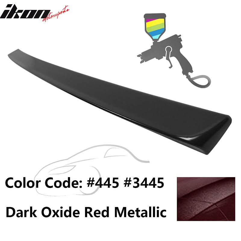 1995-2001 Mercedes Benz W210 Sedan ABT Style Rear Trunk Spoiler ABS