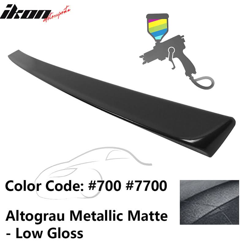 1995-2001 Mercedes Benz W210 Sedan ABT Style Rear Trunk Spoiler ABS