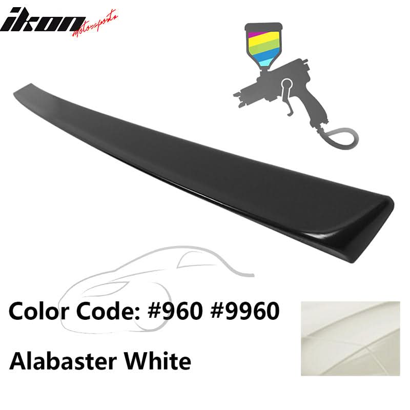 1995-2001 Mercedes Benz W210 Sedan ABT Style Rear Trunk Spoiler ABS
