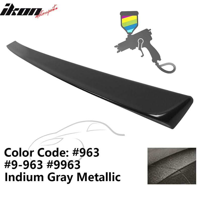 1995-2001 Mercedes Benz W210 Sedan ABT Style Rear Trunk Spoiler ABS