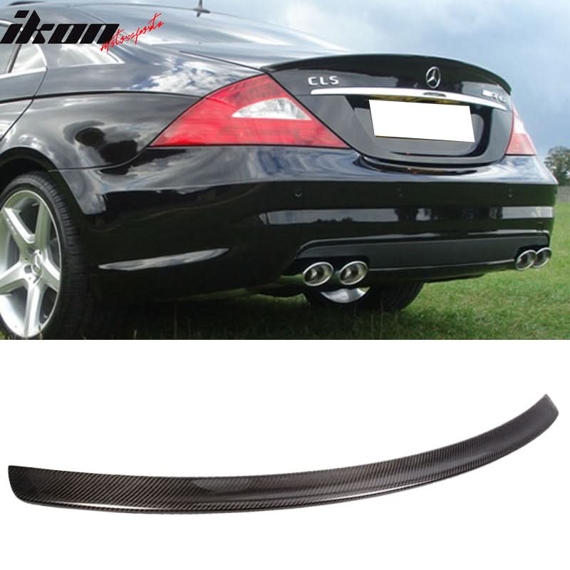 2005-2010 Benz W219 CLS350 CLS500 CLS550 AMG Style CF Trunk Spoiler