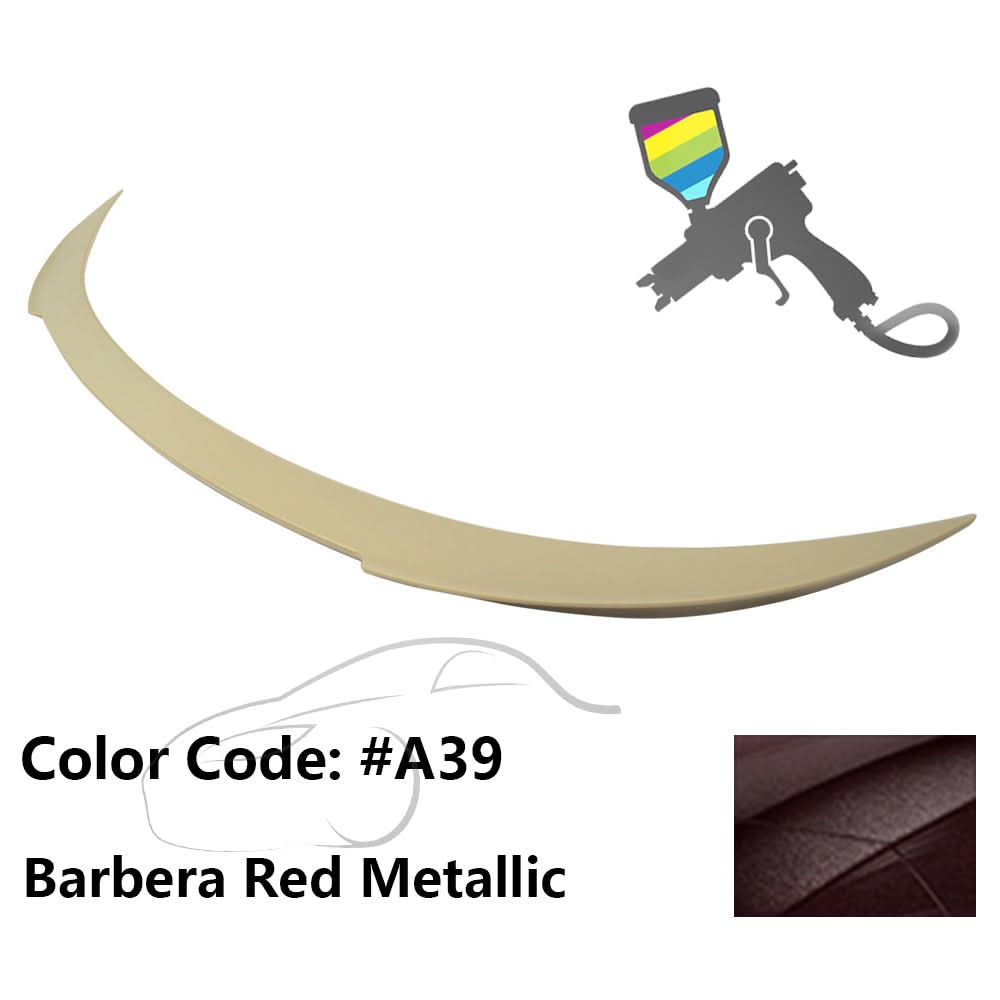 2012-2018 BMW 6 Series F12 Convertible V Style Trunk Spoiler Wing ABS