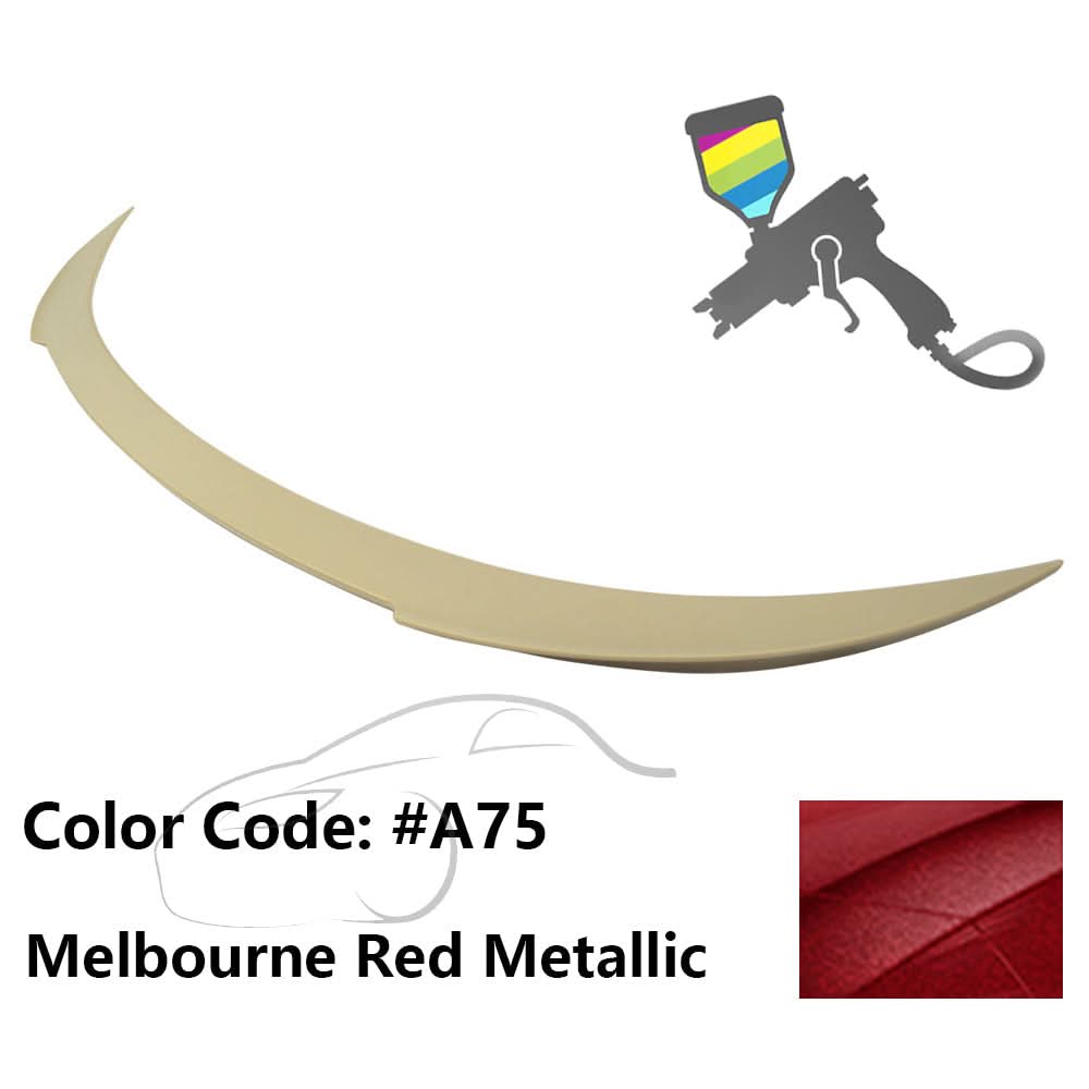2012-2018 BMW 6 Series F12 Convertible V Style Trunk Spoiler Wing ABS