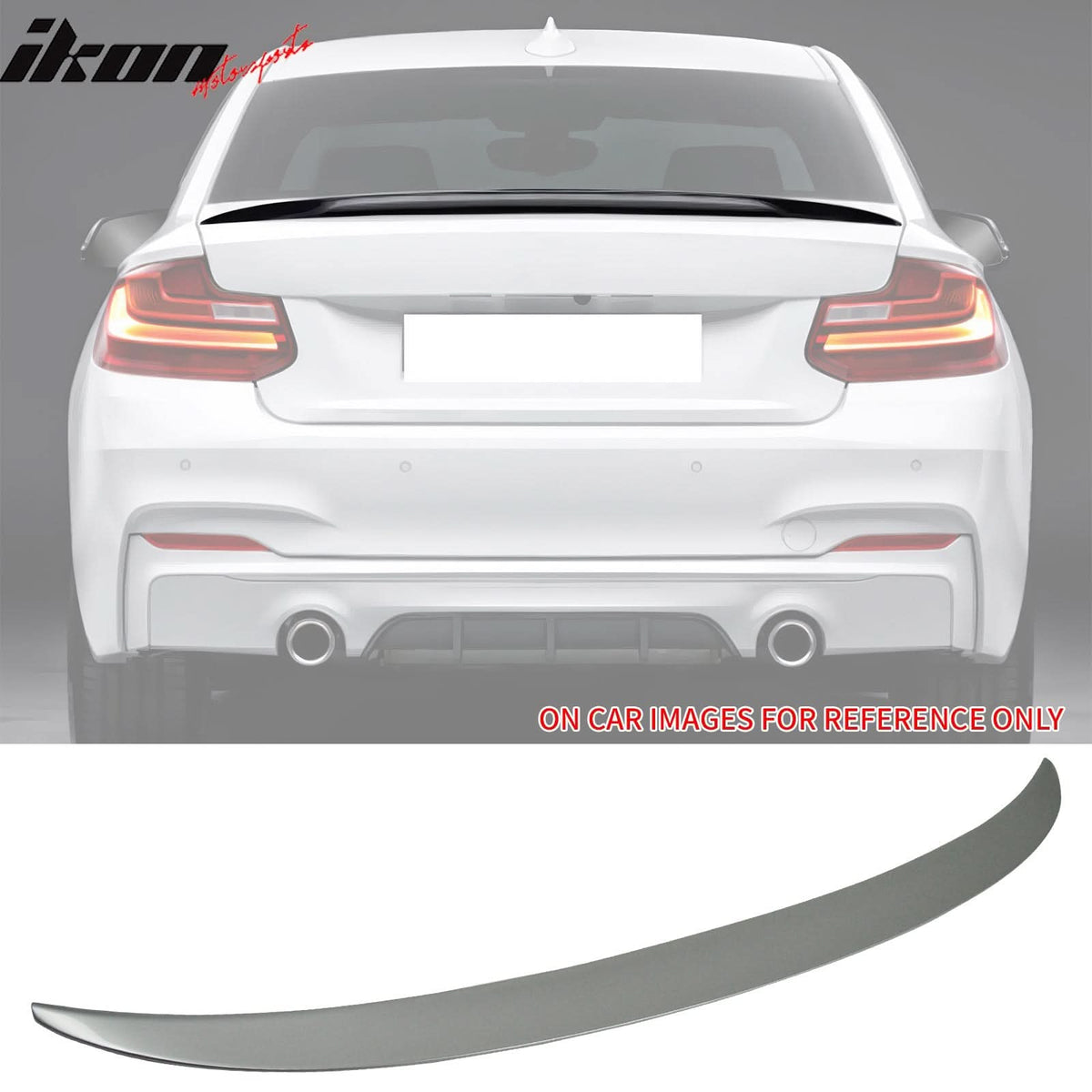 2014-2021 BMW F22 2 Series Coupe Performance Style Trunk Spoiler ABS