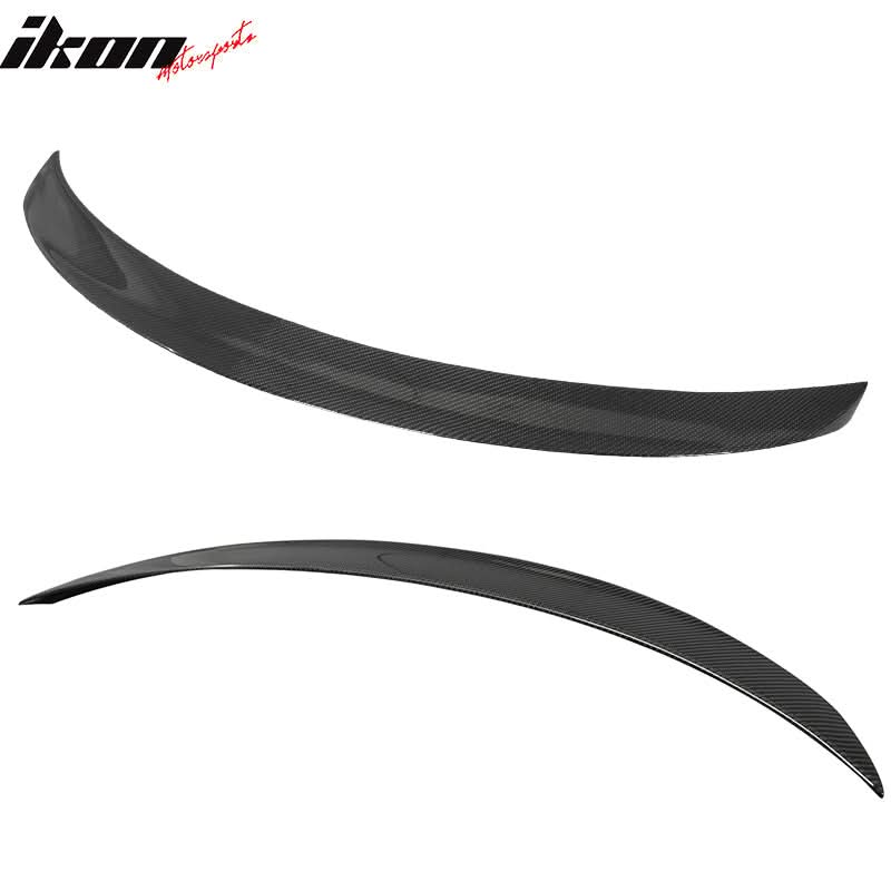 2013-2018 Benz CLA C117 Sedan P Style Carbon Fiber CF Trunk Spoiler