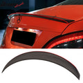 2013-2018 Benz CLA C117 Sedan Carbon Fiber CF Red Line Trunk Spoiler