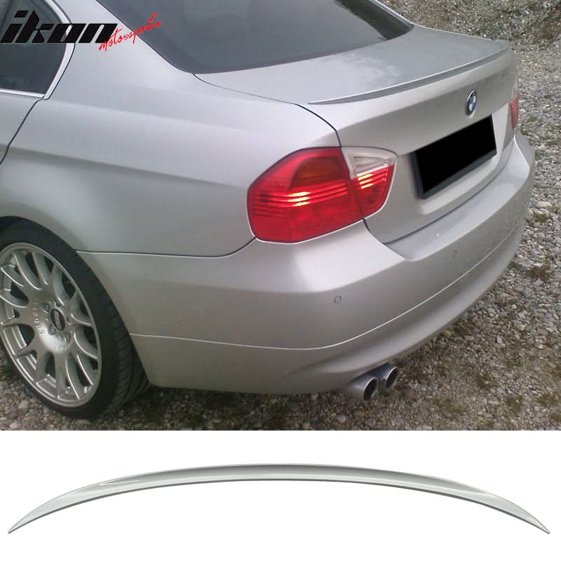 2006-2011 BMW E90 3 Series Sedan M3 Style Rear Trunk Spoiler ABS