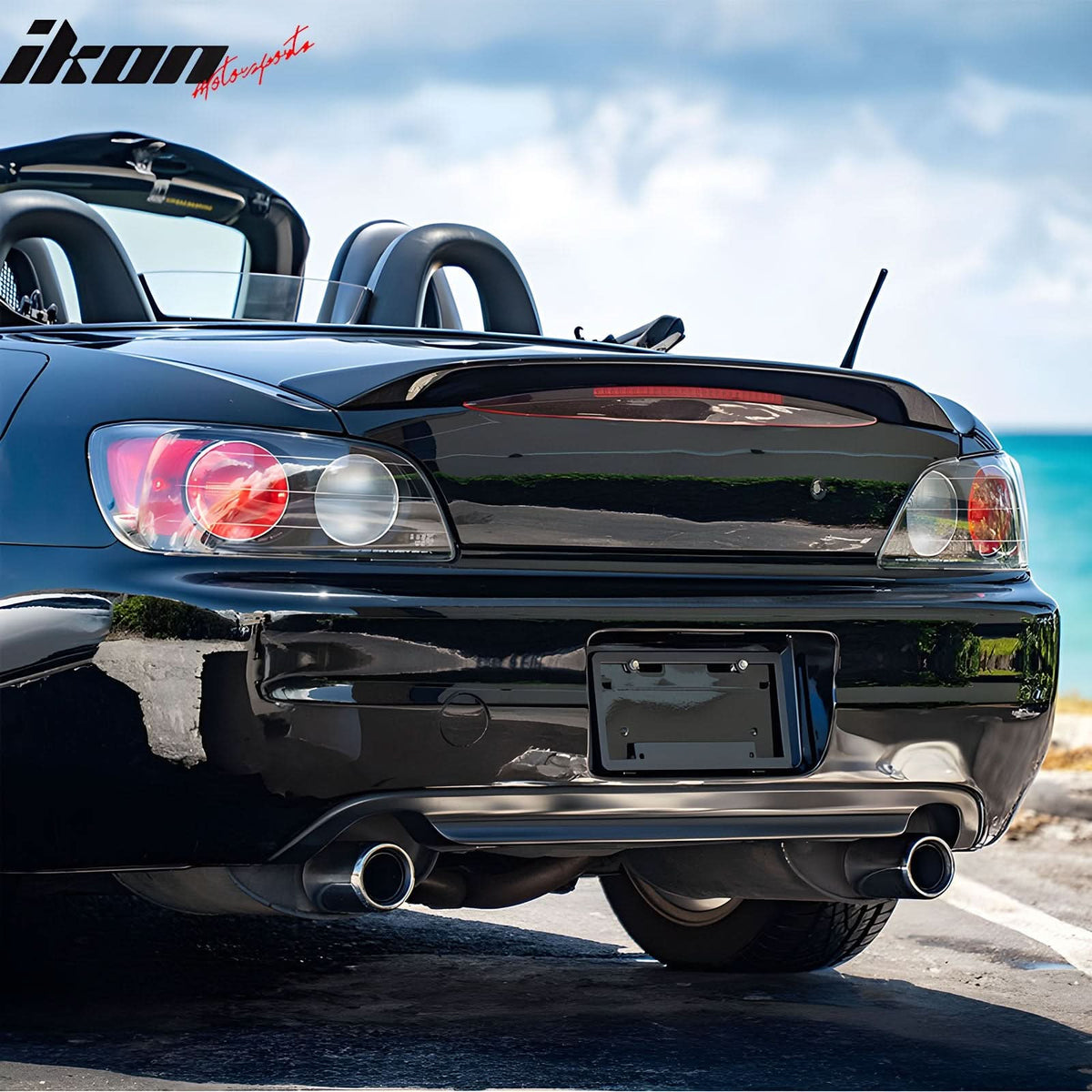 Fits 2006-2009 S2000 AP2 Trunk Spoiler OEM Deep Burgundy Metallic # YR
